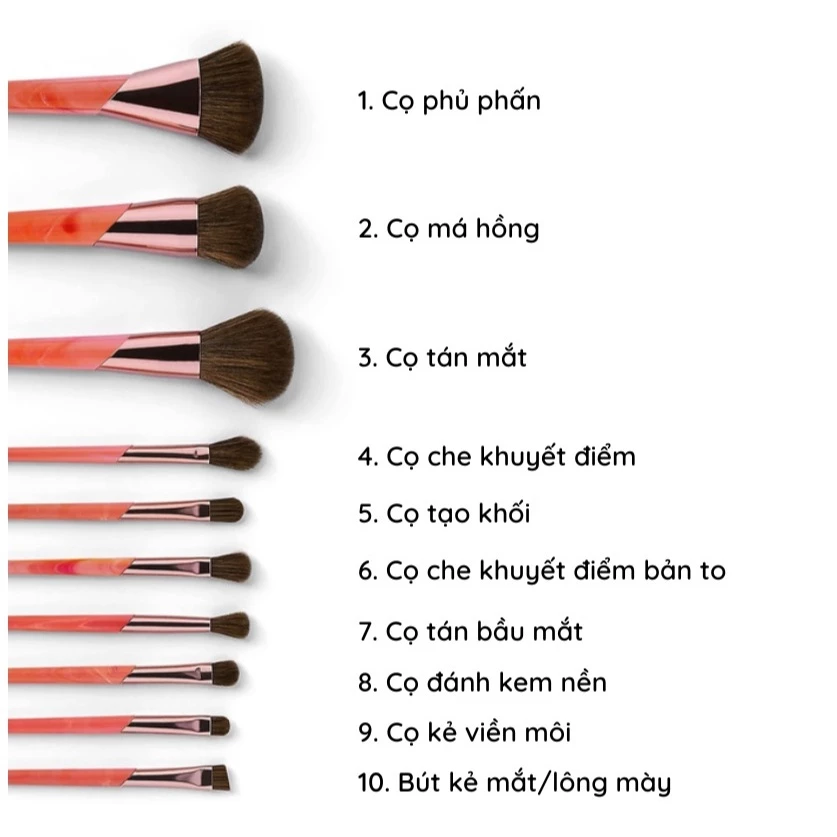  Bộ Cọ Trang Điểm BH COSMETICS Marvyn Macnificent BHBO26